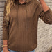 Color-Women Solid Color Long Sleeve Hooded Pullover Sweat-Fancey Boutique