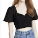 Color-Summer Women Clothing Retro Sneaky Design Love Elastic Back Bow Small Top-Fancey Boutique