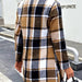 Color-Autumn Winter New Plaid Woolen Coat-Fancey Boutique