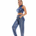 Color-Hip Hop Trousers Women Shiny Breathable Elastic Waist Casual Pants Women-Fancey Boutique