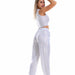 Color-Hip Hop Trousers Women Shiny Breathable Elastic Waist Casual Pants Women-Fancey Boutique