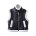 Color-Faux Shearling Jacket Lamb Fur Vest Winter Thick Loose Slimming Waistcoat Lambswool Motorcycle Jacket-Fancey Boutique