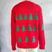 Color-Christmas Tree Jacquard Christmas Sweater Women Casual Pullover Sweater-Fancey Boutique