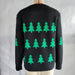 Color-Christmas Tree Jacquard Christmas Sweater Women Casual Pullover Sweater-Fancey Boutique
