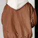 Color-Autumn Winter Women Bomber Jacket Faux Two Piece Cotton Hooded Buckle Plush Lined Coat-Fancey Boutique