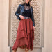 Color-Mixed Batch Easy to Match Elegant Slimming Lady Retro Skirt-Fancey Boutique