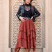 Color-Mixed Batch Easy to Match Elegant Slimming Lady Retro Skirt-Fancey Boutique