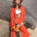 Color-Women Wear Models to Choose Overall Coordination Loose Two Piece Suit-Fancey Boutique