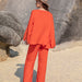 Color-Women Wear Models to Choose Overall Coordination Loose Two Piece Suit-Fancey Boutique