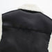 Color-Korean Autumn Winter Loose Motorcycle Lamb Wool Vest Women Faux Shearling Jacket Thickening Vest All Match Waistcoat Outerwear-Fancey Boutique