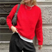 Color-Fall Women Clothing All Match round Neck Long Sleeve Pullover Knitted Sweater-Fancey Boutique