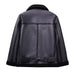 Color-Motorcycle Personalized Trendy Grace Collared Baggy Coat Fall Winter Oblique Zipper Warm Leather Coat-Fancey Boutique