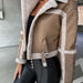 Color-Women Winter Solid Loose Long Sleeve Short Coat-Fancey Boutique