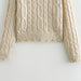 Color-Fall Women Clothing Loose Casual Sweater Knitwear-Fancey Boutique