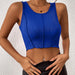 Color-Women Clothing Thread Sunken Stripe Small Vest Sling Solid Color Sexy Street Sports-Fancey Boutique