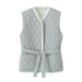 Color-Autumn Winter Women Clothing Reversible Cotton Coat Vest Coat-Fancey Boutique