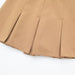 Color-Women Clothing Sexy High Waist Slimming Wide Pleated Pantskirt Mini Skirt-Fancey Boutique