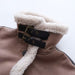 Color-Winter Women Street Long Suede Coat Jacket-Fancey Boutique