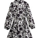 Color-Fall Women Clothing Waist Slimming Printed Shirt Dress-Fancey Boutique