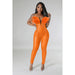 Color-Women Wear Solid Color Sexy Mesh Rhinestone Pants Jumpsuit-Fancey Boutique