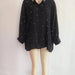 Color-Black-Loose Long Sleeved Shirt Office Elegant Women-Fancey Boutique