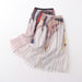 Color-Retro Artistic Cake Mesh Skirt Women Mid Length Mesh-Fancey Boutique