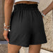 Color-Summer Women Black Champray Shorts Women-Fancey Boutique