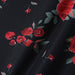 Color-Women Clothing Spring Summer Retro Mesh Floral Slim Fitting Slimming Maxi Dress-Fancey Boutique