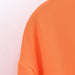 Color-Women Clothing French Collared Loose All Matching Graceful Orange Long Sleeve Shirt-Fancey Boutique