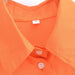 Color-Women Clothing French Collared Loose All Matching Graceful Orange Long Sleeve Shirt-Fancey Boutique