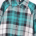 Color-Winter Women Clothing Casual Loose Plaid Long Sleeve Shirt Top-Fancey Boutique