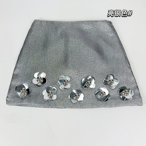 Color-【MOQ-5 packs】 Women Sequined Skirt-Fancey Boutique