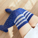 Color-Blue Socks and White Stripes-Sexy Rhinestone Knee Socks Striped Women Stockings Rhinestone Socks High-Top Cotton Socks-Fancey Boutique