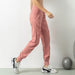 Color-Pleated Slim-Fit Fitness Sports Pants Female Loose-Fit Tappered Trousers Running Pants Casual Quick-Drying Trousers Harem Pants Thin-Fancey Boutique