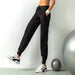 Color-Pleated Slim-Fit Fitness Sports Pants Female Loose-Fit Tappered Trousers Running Pants Casual Quick-Drying Trousers Harem Pants Thin-Fancey Boutique