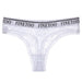 Color-White-Women T-Back Underwear Lace T Pants Girls Cotton T-Back Sexy Ultra-Thin T Pants-Fancey Boutique