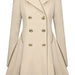 Color-Beige-Slim Fit Mid Length Office Coat plus Size Women Spring Autumn Trench Coat-Fancey Boutique