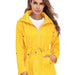 Color-Clothing Cinched Hoodie Breathable Mesh Outdoor Mountaineering Rain-Proof Coat-Fancey Boutique