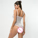Color-Arrival Mesh See-through Printing One-Piece Sexy Underwear-Fancey Boutique