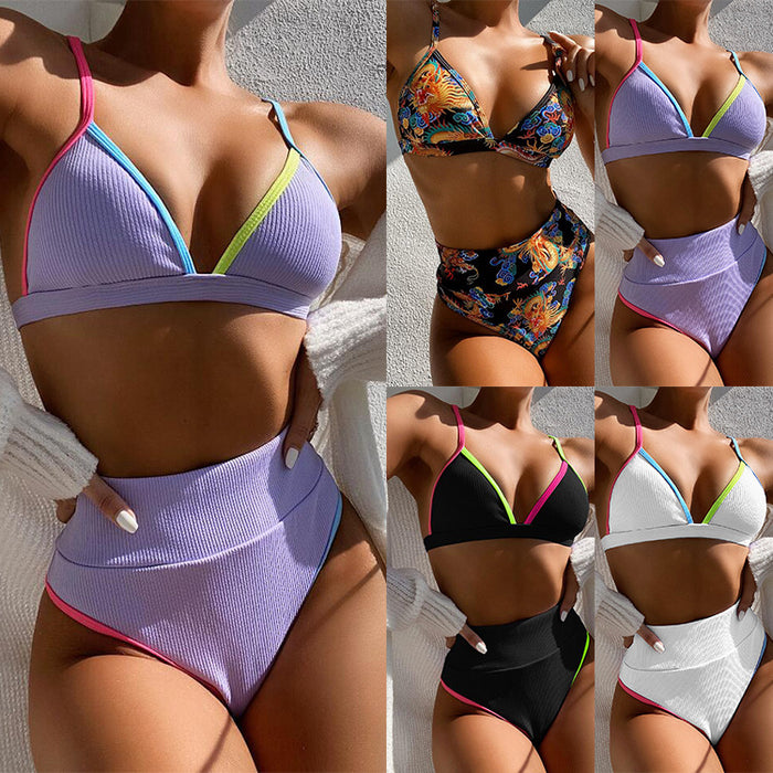 Color-Swimsuit Swimsuit Bikini Popular Bikini Women Seperated Swimwear Bikini Women-Fancey Boutique