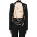 Color-Black-Niche Autumn Sexy Bare Back Back Chain Design Waist-Tight Slimming Small Blazer Blazer-Fancey Boutique