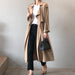 Color-Autumn New Fashion Elegant Long Trench Coat For Women Retro British Baggy Coat Women-Fancey Boutique