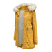 Color-Women Cotton-Padded Clothes Fleece Mid-Length Detachable Hat Fur Collar Winter Warm Fleece Overcoat Woman Plus Size-Fancey Boutique