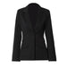 Color-Small Waist Tight Slimming Blazer Hollowed-out Cropped Outfit Design Slim Fit Coat for Women-Fancey Boutique