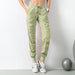 Color-Green-Pleated Slim-Fit Fitness Sports Pants Female Loose-Fit Tappered Trousers Running Pants Casual Quick-Drying Trousers Harem Pants Thin-Fancey Boutique
