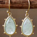 Color-One Size-Natural Stone Teardrop Earrings-Fancey Boutique