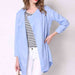 Color-Full Size Open Front Longline Trench Coat-Fancey Boutique