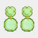 Color-One Size-Geometrical Shape Zinc Alloy Frame Dangle Earrings-Fancey Boutique