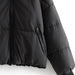 Color-Zip Up Drawstring Winter Coat with Pockets-Fancey Boutique