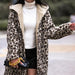 Color-Leopard Print Hooded Teddy Coat-Fancey Boutique